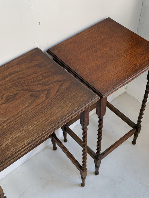 意大利古董嵌套式边几 花架 商品图8