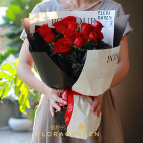 【真的爱你】11支红玫瑰花束