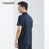 纳巴罗商务衬衫款锦弹不鼓包翻领短袖T恤NB193926272A 商品缩略图1