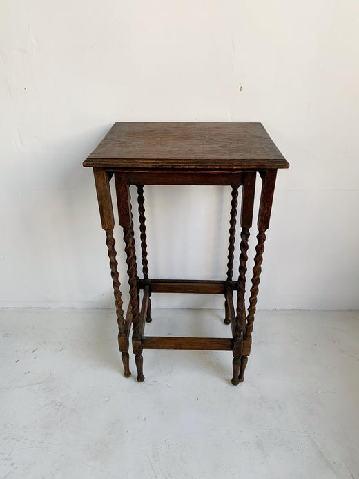 意大利古董嵌套式边几 花架 商品图4