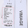 VIMAGE/纬漫纪夏季新款V领五分袖收腰显瘦女短衬衫V1709334 商品缩略图7
