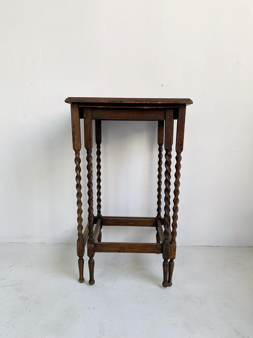 意大利古董嵌套式边几 花架 商品图5