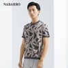 纳巴罗圆领棉丝可水洗字母印花短袖T恤NB1939285510 / NB1939285511 商品缩略图3