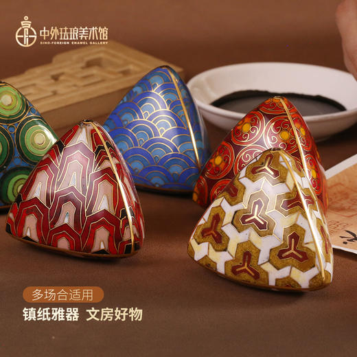 景泰蓝《五福珐琅粽》五行粽 商品图5