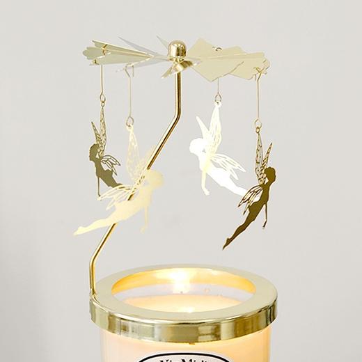 充值下单更划算‼ 【香薰旋转烛台】蜡烛走马灯浪漫情调烛光晚餐台摆件礼物 商品图1