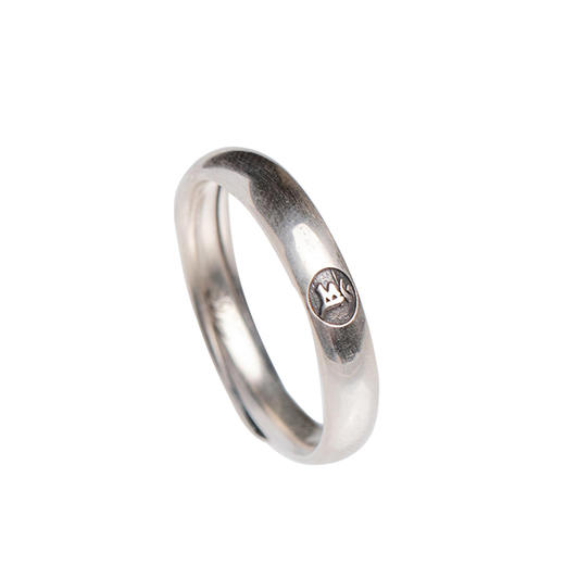 【玺灵阁】十二生肖属相年守护神开口可调节戒指/男女情侣款S925银饰平安对戒 商品图4