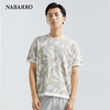 纳巴罗圆领棉丝可水洗字母印花短袖T恤NB1939285510 / NB1939285511 商品缩略图0