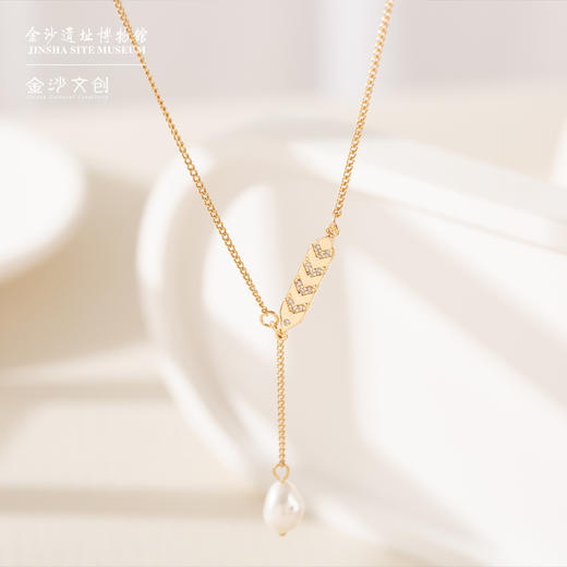 金沙博物馆 游鱼珍珠系列原创设计款轻奢小众生日礼物送女友老婆 商品图2