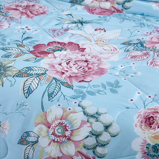 富安娜莱赛尔亲净夏被/繁花似锦 商品图1