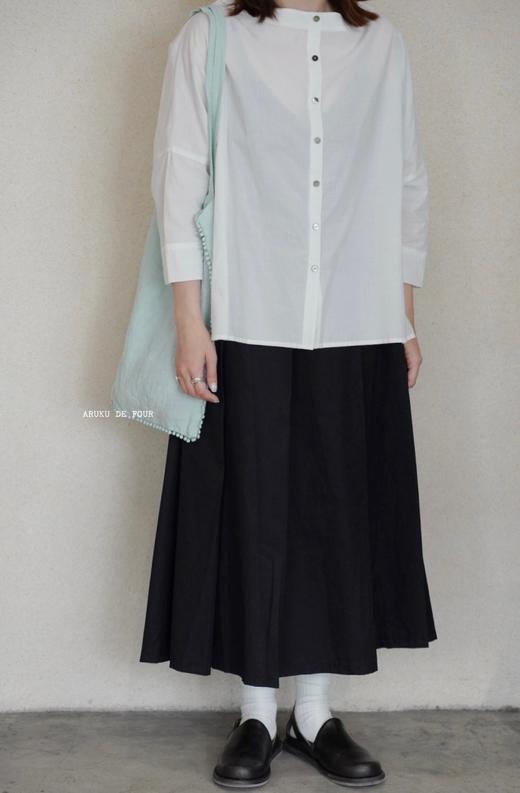 g卡其/黑色褶皱半裙 商品图3