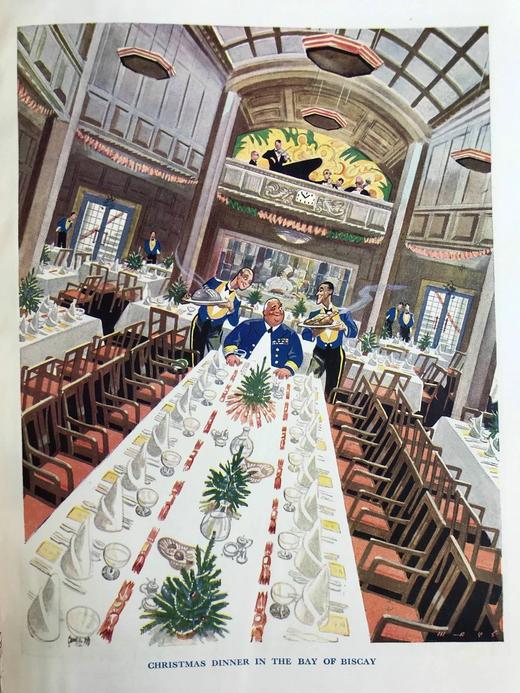 1938年1-6月 英国讽刺漫画杂志《笨拙》 数百幅插图（含彩色） 漆布精装16开 商品图8