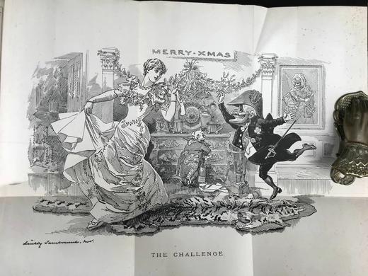 1898年7-12月 英国讽刺漫画杂志《笨拙》 数百幅插图 漆布精装16开 商品图7