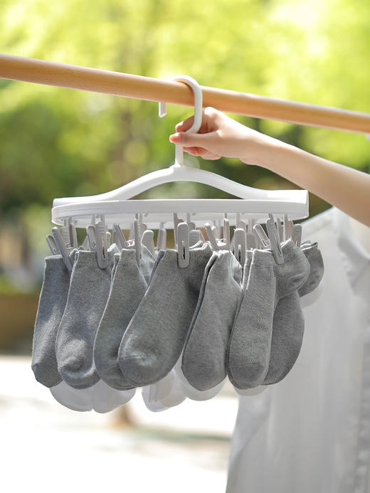 FaSoLa折叠晒架（24夹） 商品图0