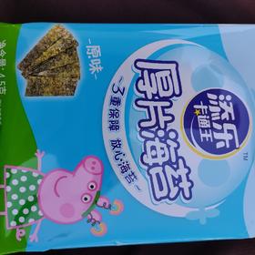 添乐卡通王厚片海苔（原味）4.5克