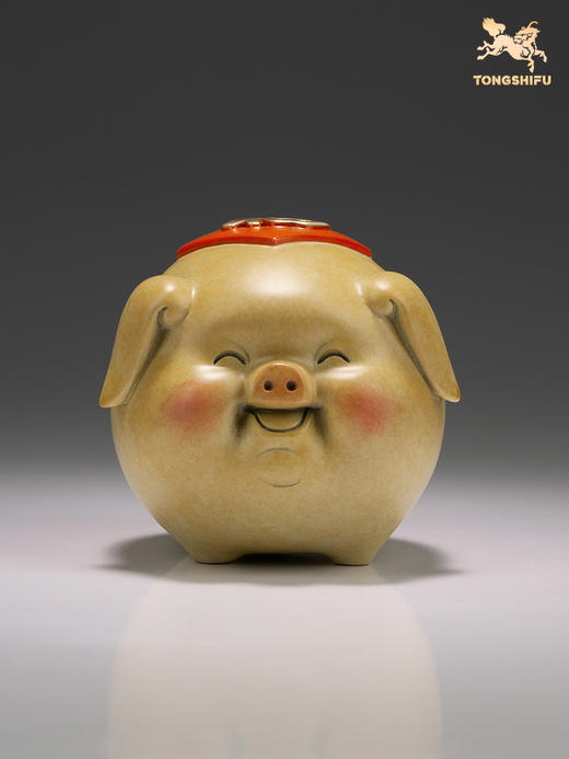 铜师傅 全铜摆件《福猪》 铜工艺品 家居饰品 礼品 摆件 商品图3