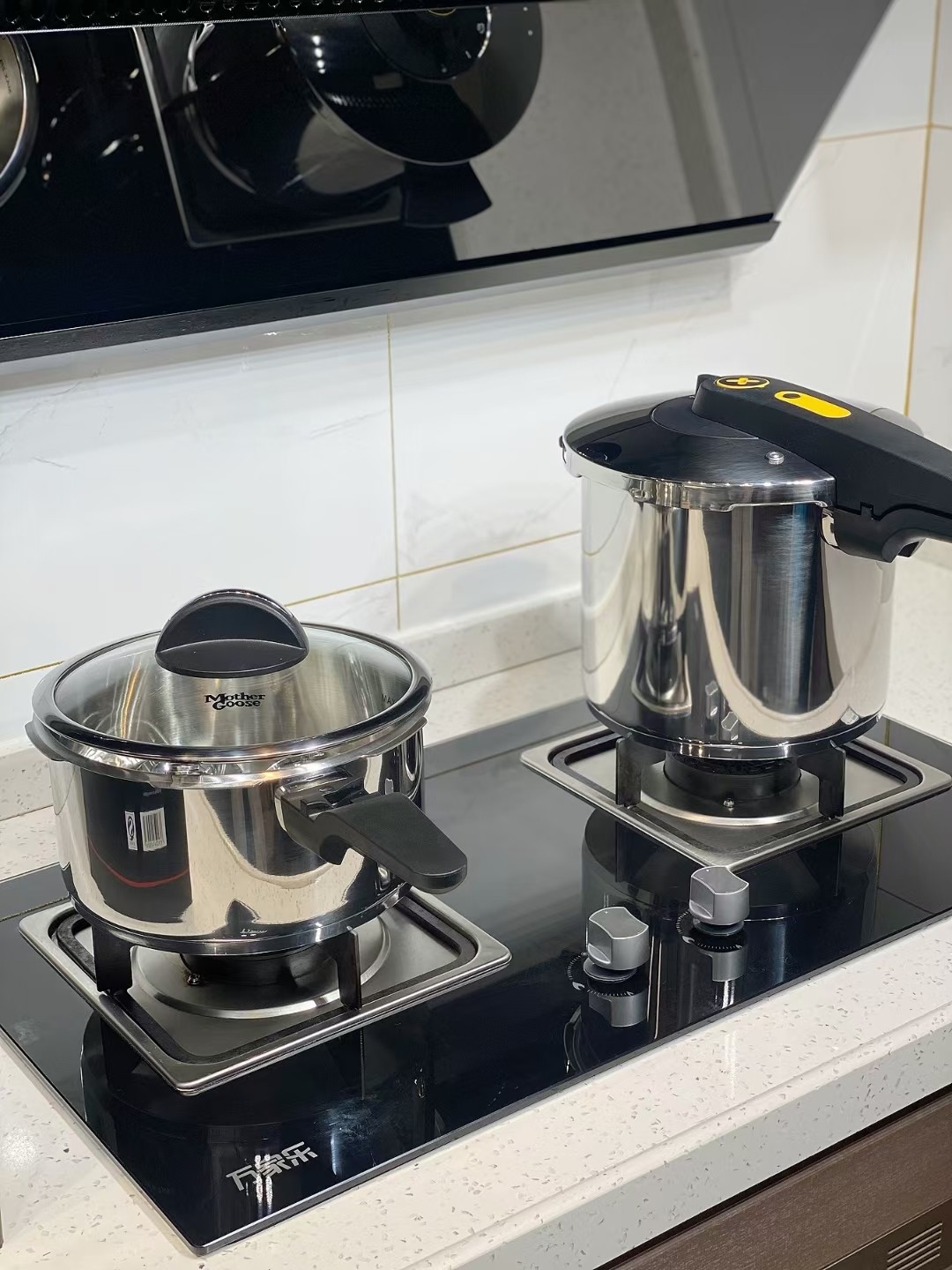 鹅妈妈新款316不锈钢压力锅，三档调压，缓释泄压，一体化设计，精准耐用，安全性更高