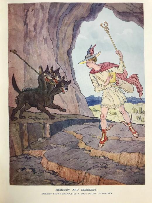 1931年7-12月 英国讽刺漫画杂志《笨拙》 数百幅插图（含彩色） 漆布精装16开 商品图7