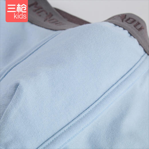 Threegun三枪 【舒肤弹力棉】男童平角短裤四角儿童内裤(2条装)-58147B021 商品图4