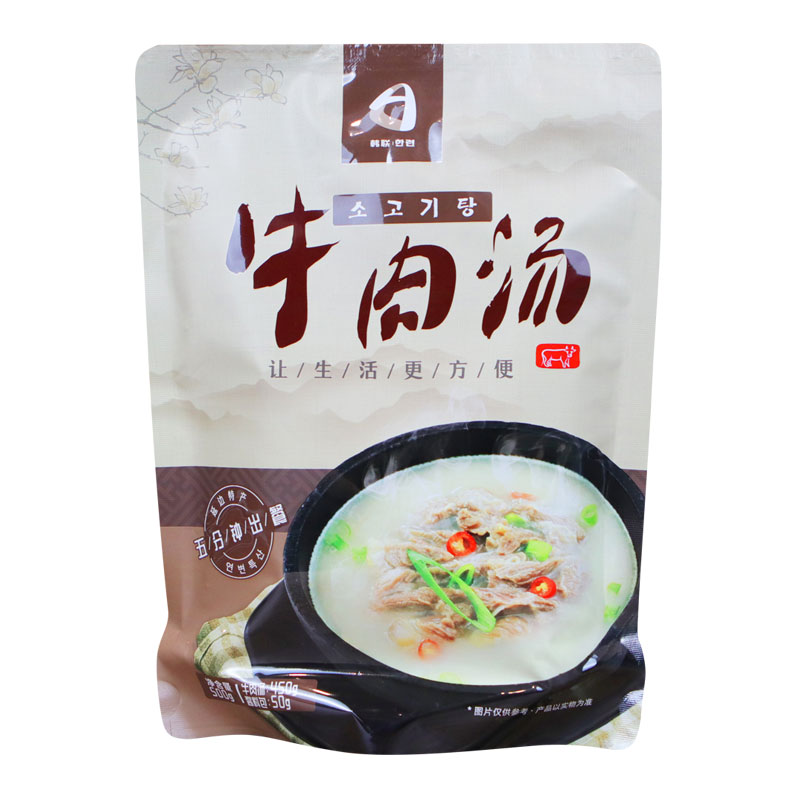 【满66包邮】韩联延边牛肉汤500g*1袋