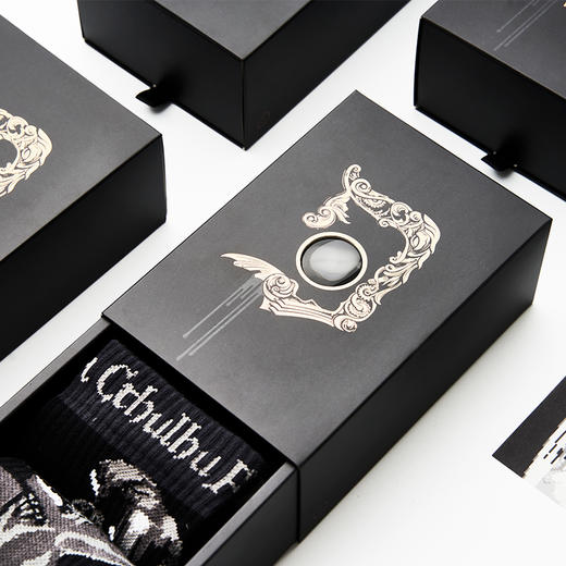 克苏鲁PEEP系列 男士/女士 长筒袜 商品图1