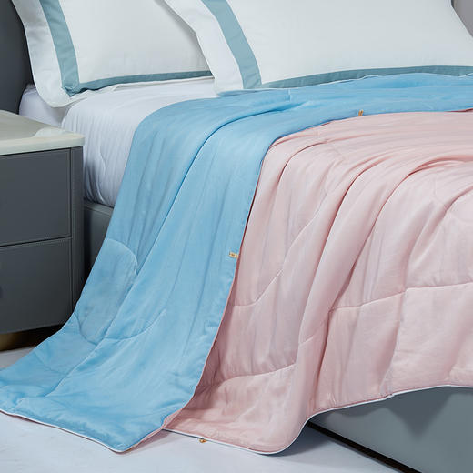 富安娜莱赛尔印花水洗双宫蚕丝夏被/丝柔系列▪溢彩 商品图3