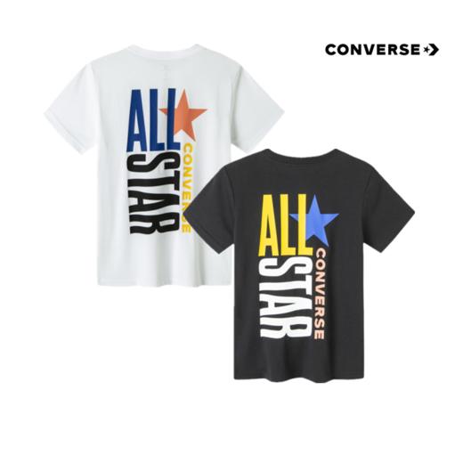 Converse匡威童衣童衣夏休闲儿童男棉质圆领时尚短袖T恤CV2222108 商品图0