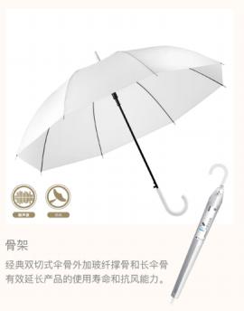 珍妮花御风琉璃透明伞(JZ1701) 商品图0