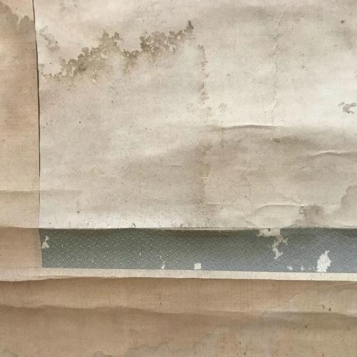 水墨画卷轴 孟母断织图 纸本装裱 无盒 商品图13