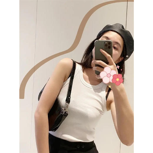 【限时折扣】小众风有机棉螺纹工字背心（非质量问题不退不换） 商品图2