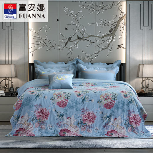 富安娜莱赛尔亲净夏被/繁花似锦 商品图0