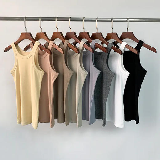 【限时折扣】小众风有机棉螺纹工字背心（非质量问题不退不换） 商品图10