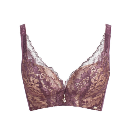 【经典款】皇家丽美内衣女聚拢文胸收副乳中厚款无钢圈文胸WWQ005-3 商品图7