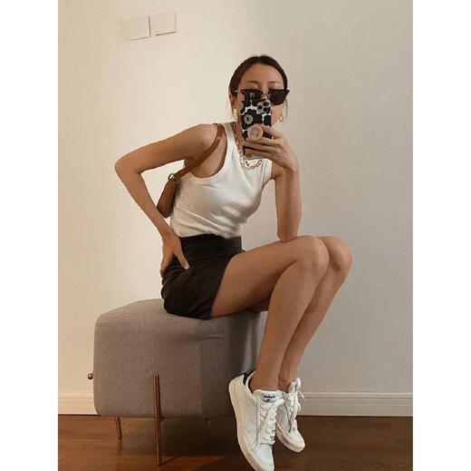 【限时折扣】小众风有机棉螺纹工字背心（非质量问题不退不换） 商品图7