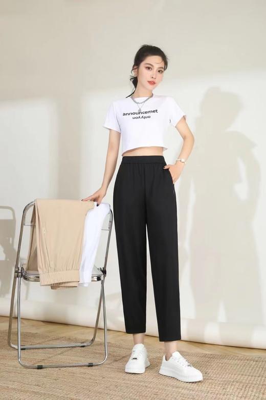 LS竹纤维女士休闲哈伦裤2213 商品图1