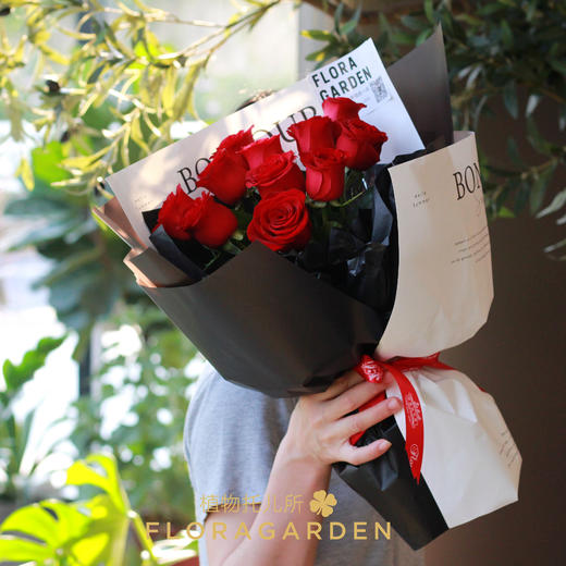 【真的爱你】11支红玫瑰花束 商品图2