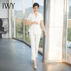 IWY/白色职业西装外套女短袖夏季新款套装设计感面试正装CP1542 商品缩略图0