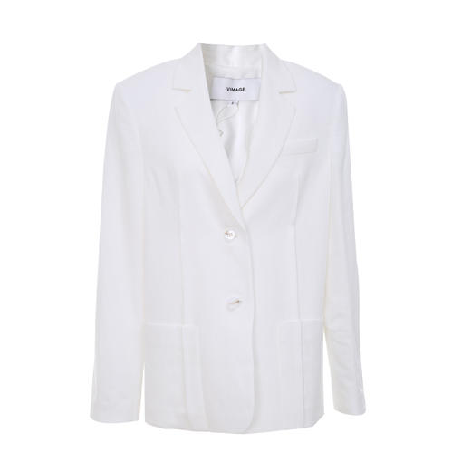 VIMAGE/纬漫纪新款时尚显瘦纯色西装薄外套V1703316 商品图6