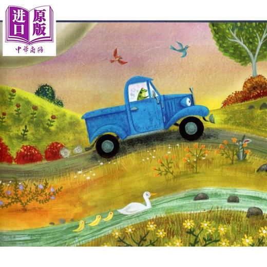 【中商原版】Good night, little blue truck 蓝色小卡车晚安了 英文原版 进口原版 0岁到3岁 儿童图画书 Alice Schertle 商品图2