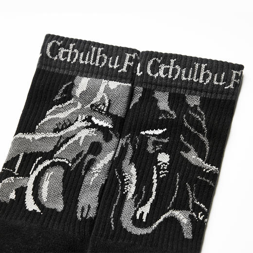 克苏鲁PEEP系列 男士/女士 长筒袜 商品图2