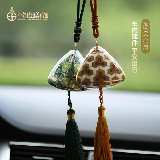 景泰蓝《五福珐琅粽》五行粽 商品图2