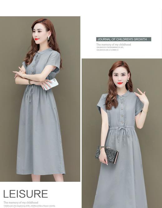 女棉麻连衣裙902 商品图4