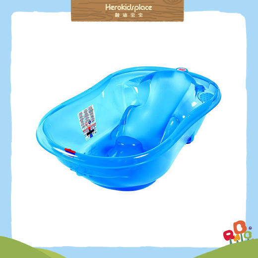 意大利OKBABY欧达巴新婴儿浴盆-炫目蓝08230 商品图0
