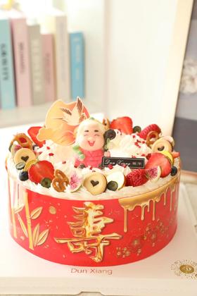 「福星祝寿」金寿满堂