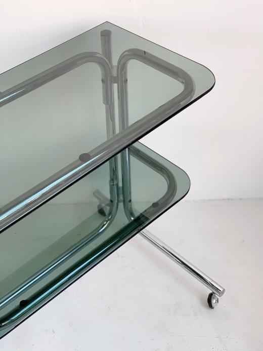 德国70年代包豪斯设计师双层茶几边几书桌 商品图5