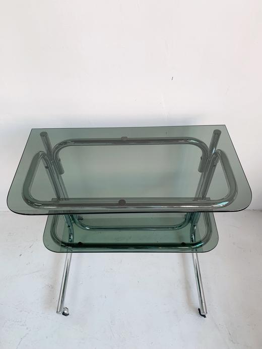 德国70年代包豪斯设计师双层茶几边几书桌 商品图9