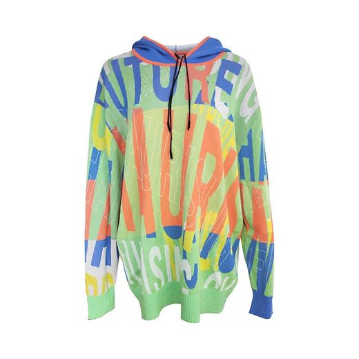 休闲字母提花卫衣 商品图0