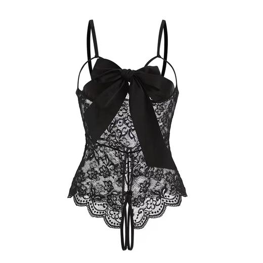 【情趣内衣】蕾丝吊带裙1542 商品图0