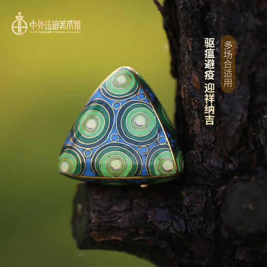 景泰蓝《五福珐琅粽》五行粽 商品图6