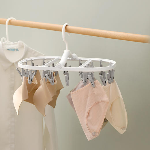 FaSoLa折叠晒架（24夹） 商品图6