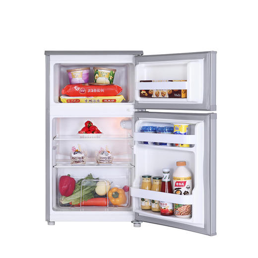 格力晶弘两门冰箱  简约外观 节能环保 BC-78/现代银 商品图2